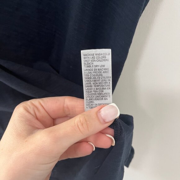 Standard James Perse dark navy blue Short Sleeve Tee Size 1 - Picture 5 of 6